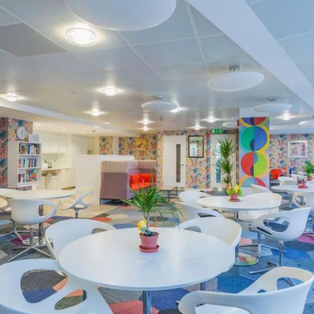 A breakout area in Orange Street, Pennine Way Ltd, Leicester Square