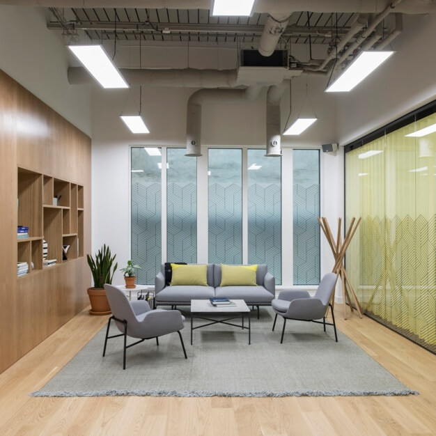 Breakout area at St Martin's Lane, Regus in Leicester Square