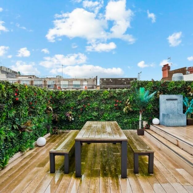 Roof terrace - Gerrard Street, Workpad in Leicester Square