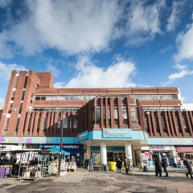 Building outside at Lewisham High Street, Regus, Lewisham