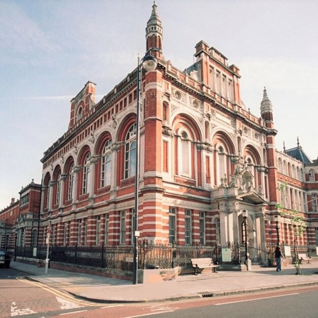 The building at High Road, Lee Valley Estates, Leyton