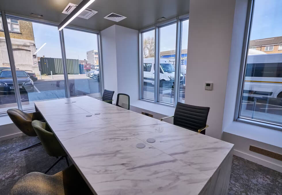 The meeting room at Church Road, 88 Management Ltd in Leyton