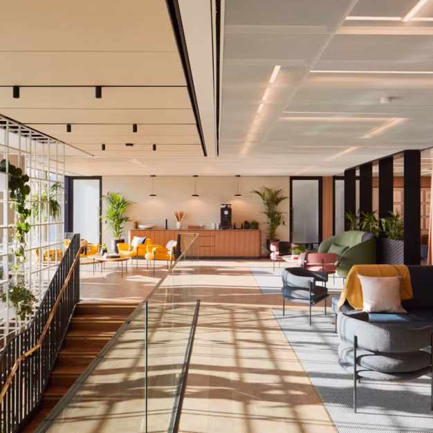 A breakout area in Old Broad Street, Land Securities Group PLC, Liverpool Street