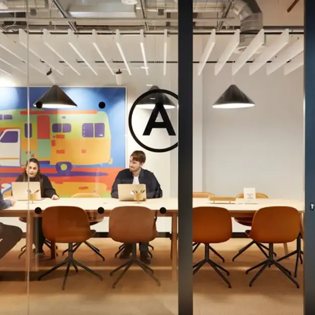 Boardroom at Houndsditch, WeWork in Liverpool Street