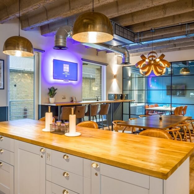 Breakout area at New Street, Landmark Space in Liverpool Street