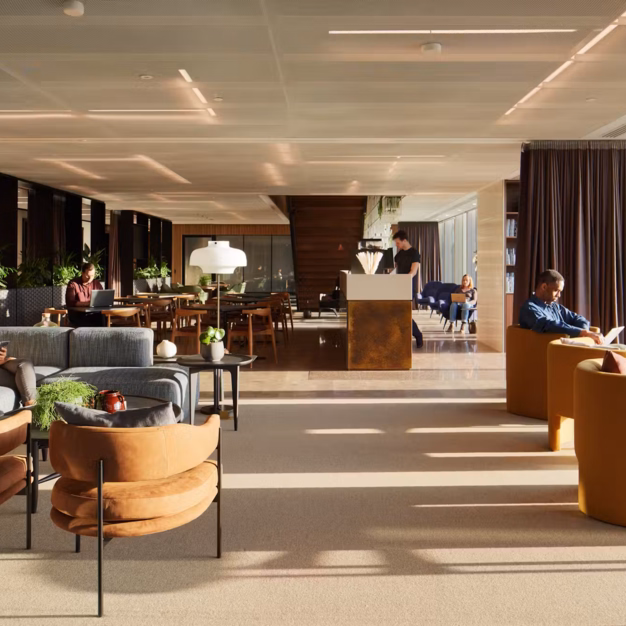 Breakout space for clients - Old Broad Street, Land Securities Group PLC in Liverpool Street