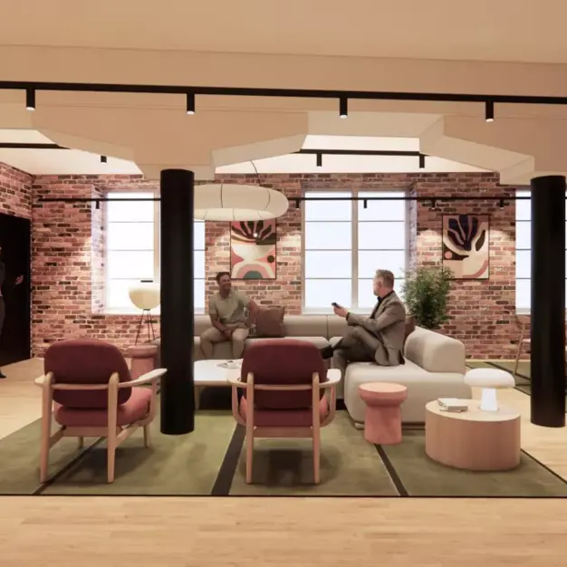 Breakout space in Devonshire Square, KNIGHT FRANK (Liverpool Street)