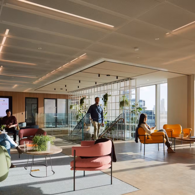 Breakout space in Old Broad Street, Land Securities Group PLC (Liverpool Street)