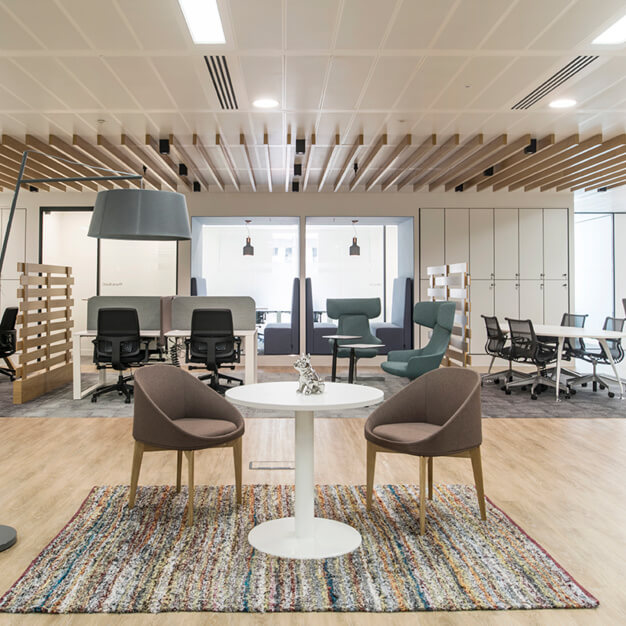 Breakout space in St Mary Axe, Regus (Liverpool Street)