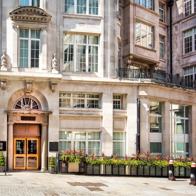Building outside at New Broad Street, The Office Serviced Offices (OSiT), Liverpool Street