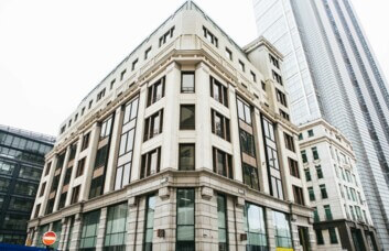 Building outside at St Mary Axe, Regus, Liverpool Street