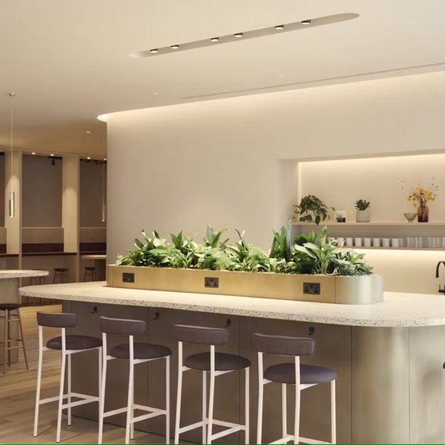 Client breakout space - Liverpool Street, London (The British Land Company PLC)