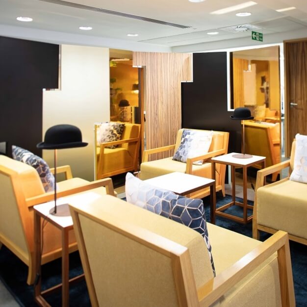 Client Breakout space - New Broad Street, The Office Serviced Offices (OSiT) in Liverpool Street