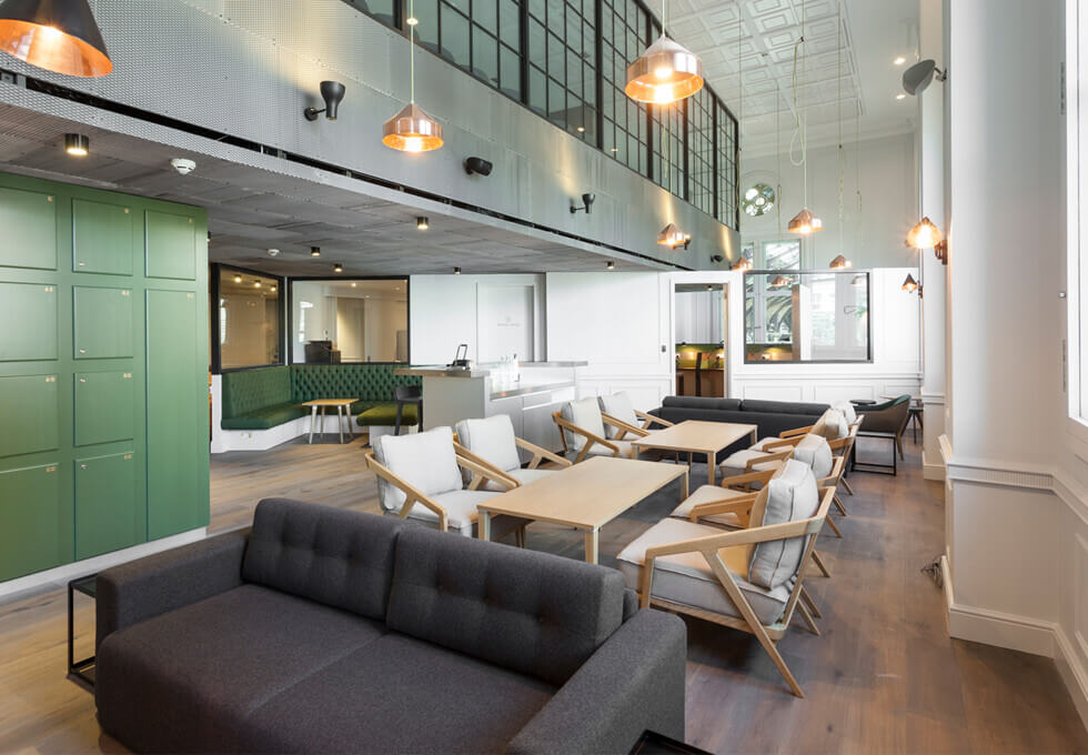 Communal Space at Liverpool Street, FORA in Liverpool Street