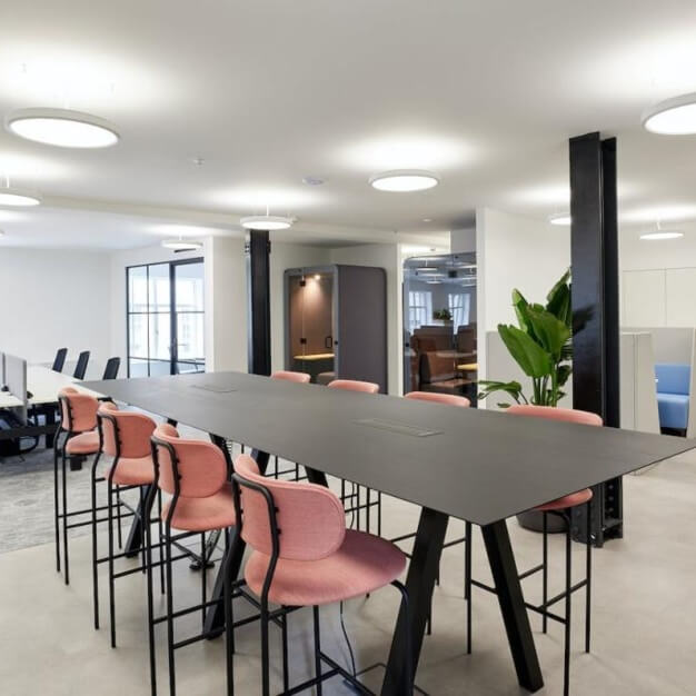 Dedicated breakout space for clients - St Helen's Place, INGLEBY TRICE in Liverpool Street
