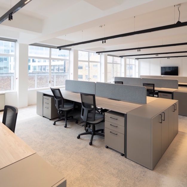 Dedicated workspace, Christopher Street, Eight Members Club Ltd in Liverpool Street