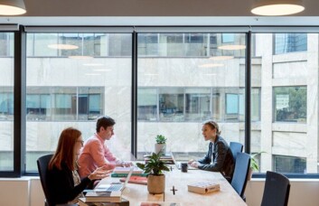 Dedicated workspace in Devonshire Square, WeWork, Liverpool Street