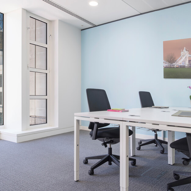 Dedicated workspace in St Mary Axe, Liverpool Street, Regus