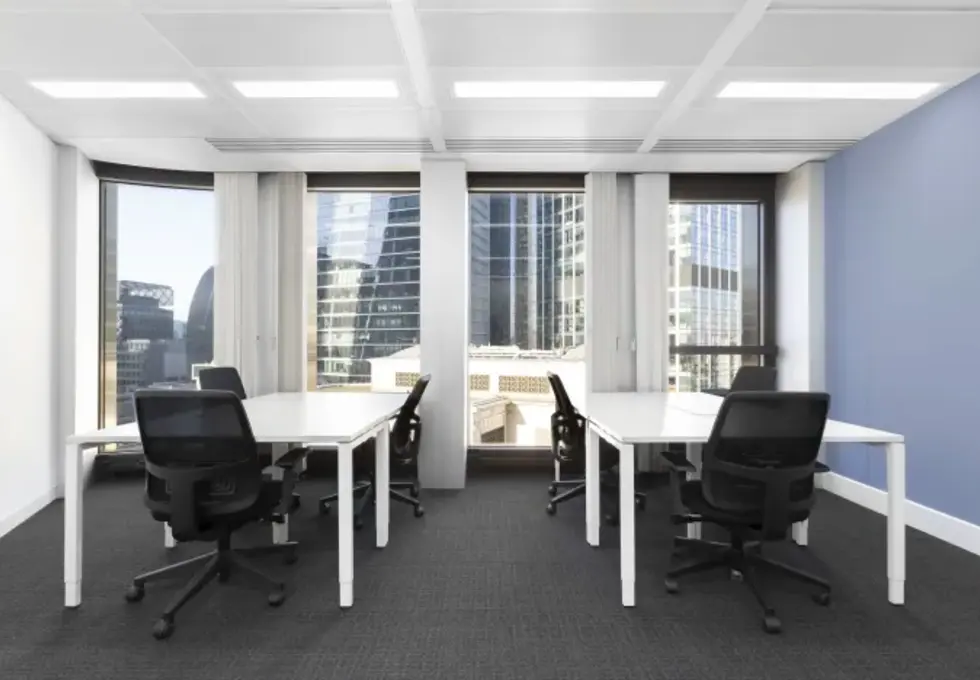 Dedicated workspace, Old Broad Street, London (Regus)