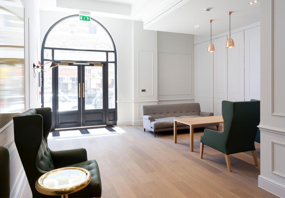 Foyer at Liverpool Street, FORA, Liverpool Street