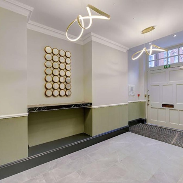 Hallway area at Devonshire Square, Rubix in Liverpool Street