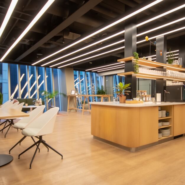 Kitchen area - St Mary Axe, Industrious UK Holdings Ltd (Liverpool Street)