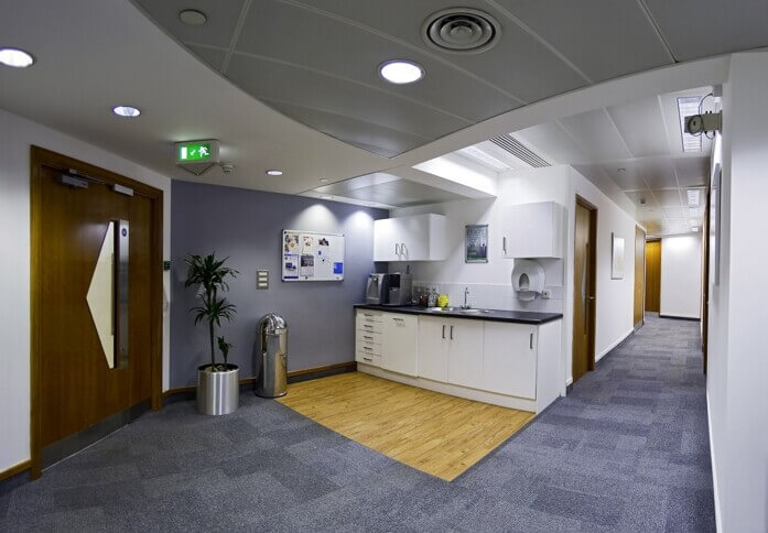 Kitchenette at Old Broad Street, Regus in Liverpool Street