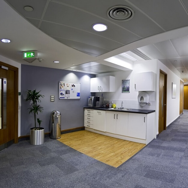 Kitchenette at Old Broad Street, Regus in Liverpool Street