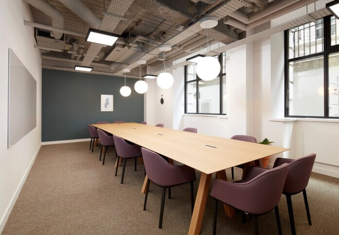 Meeting rooms at New Broad Street, Regus in Liverpool Street