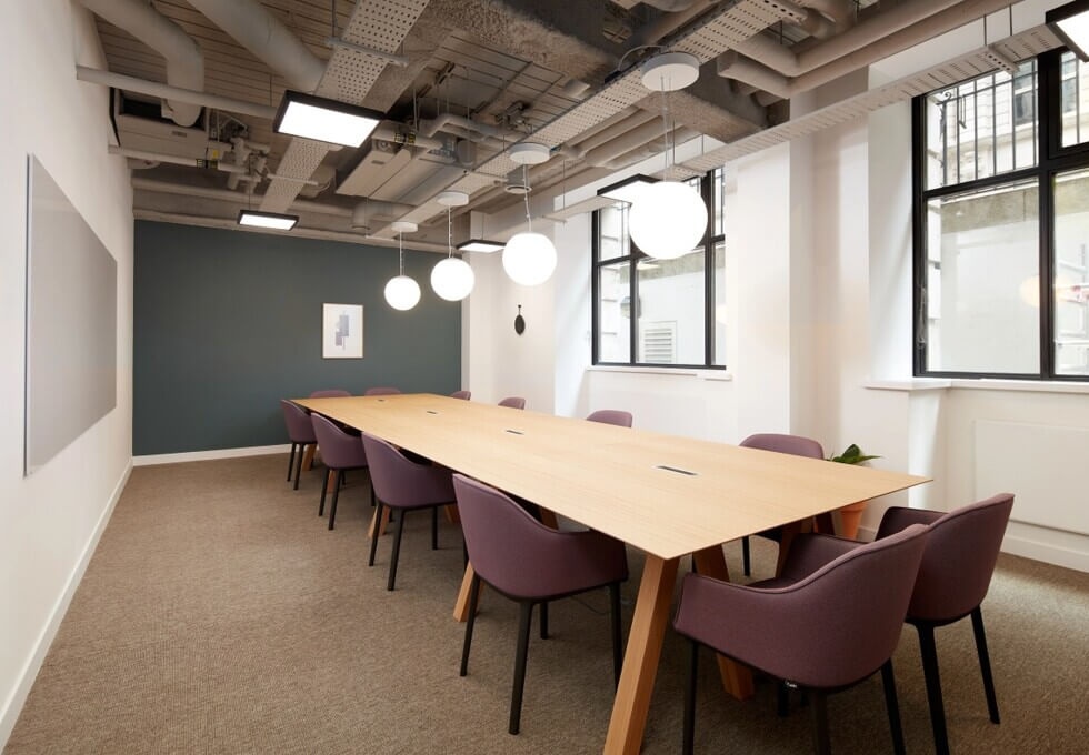 Meeting rooms at New Broad Street, Regus in Liverpool Street