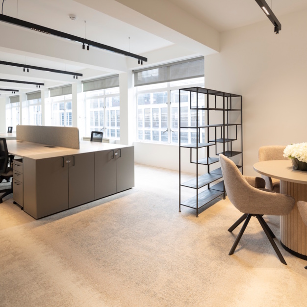 Private workspace, Christopher Street, Eight Members Club Ltd in Liverpool Street