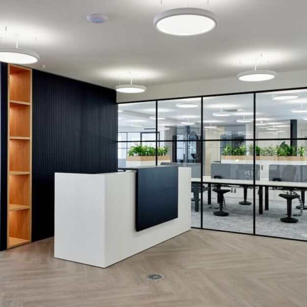 Reception area at St Helen's Place, INGLEBY TRICE in Liverpool Street