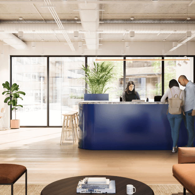 Reception - Devonshire Square, WeWork in Liverpool Street