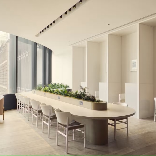 The breakout area at Liverpool Street, The British Land Company PLC in London