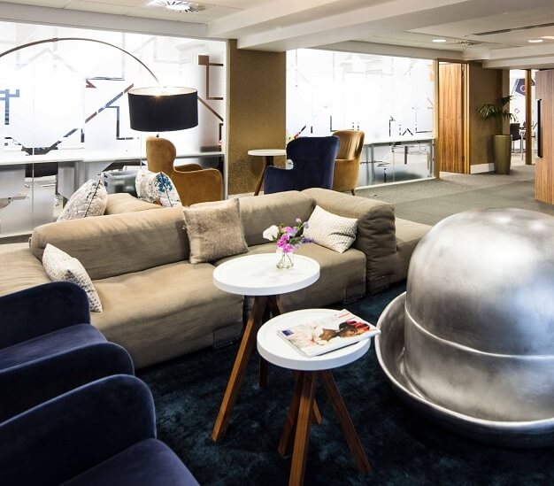 The Breakout area - New Broad Street, The Office Serviced Offices (OSiT) (Liverpool Street)