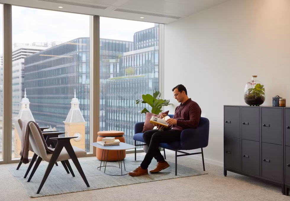 The Breakout area - Old Broad Street, Land Securities Group PLC (Liverpool Street)