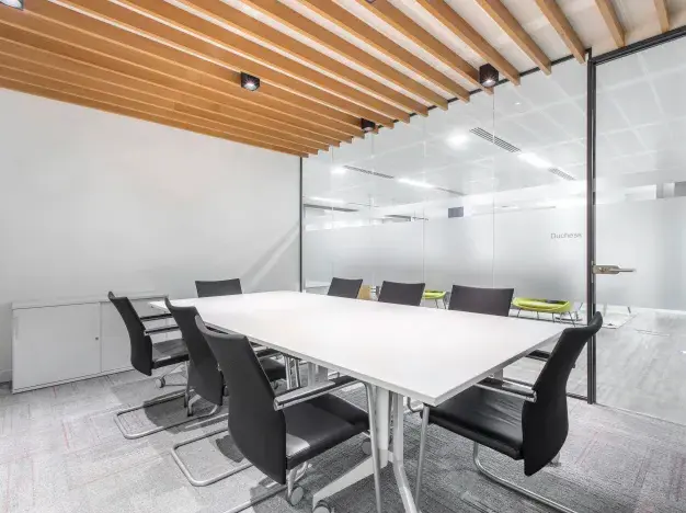The meeting room at St Mary Axe, Regus in Liverpool Street