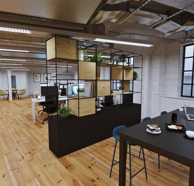 A breakout area in Clink Street, Kitt Technology Limited, London Bridge