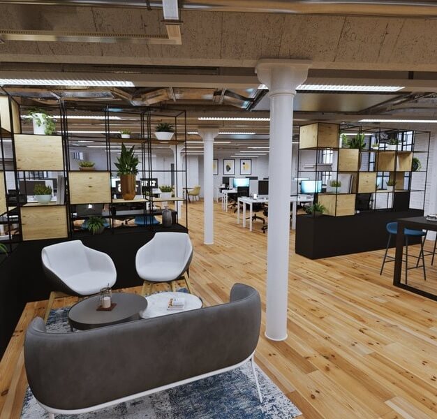 Breakout area at Clink Street, Kitt Technology Limited in London Bridge