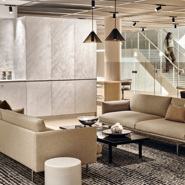 Breakout space for clients - Dirty Lane, FORA in London Bridge
