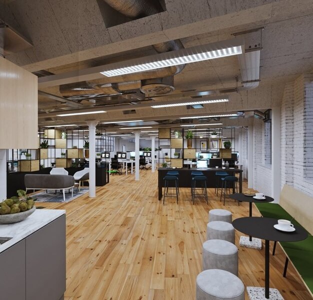 Breakout space in Clink Street, Kitt Technology Limited (London Bridge)