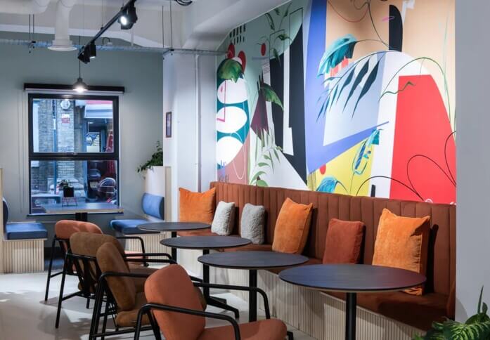 Breakout space in Crucifix Lane, Runway East (London Bridge)