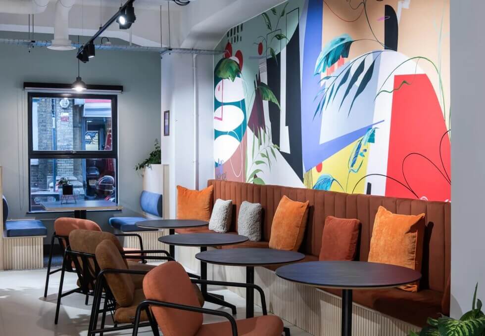 Breakout space in Crucifix Lane, Runway East (London Bridge)