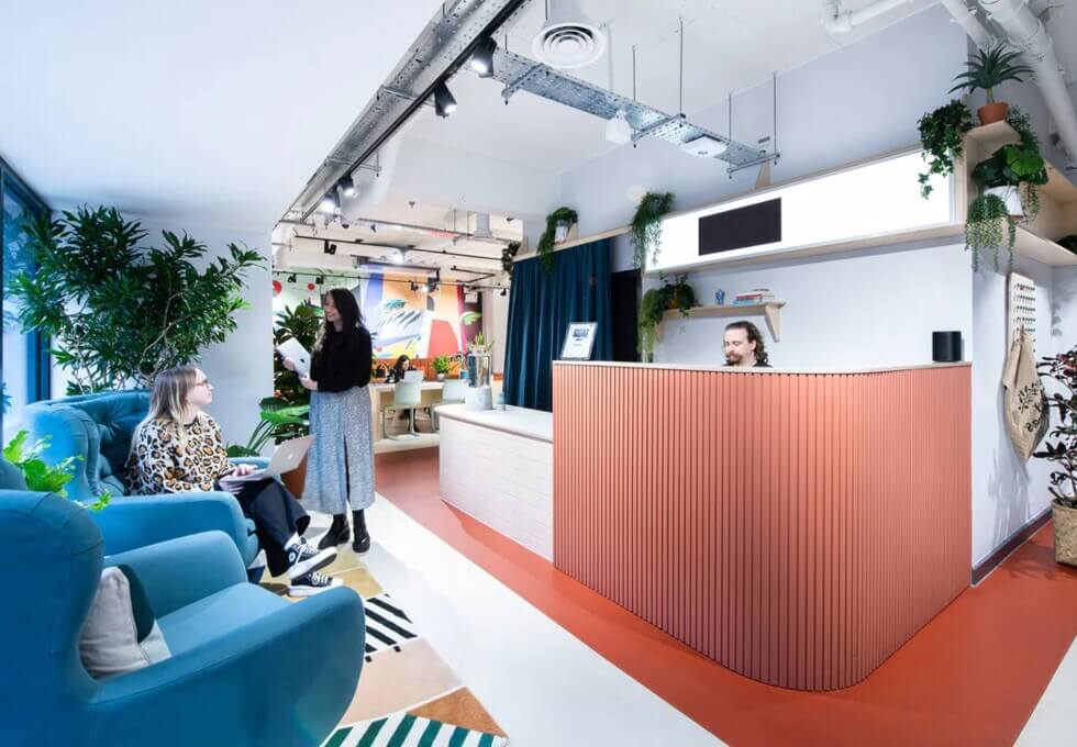 Reception at Crucifix Lane, Runway East in London Bridge