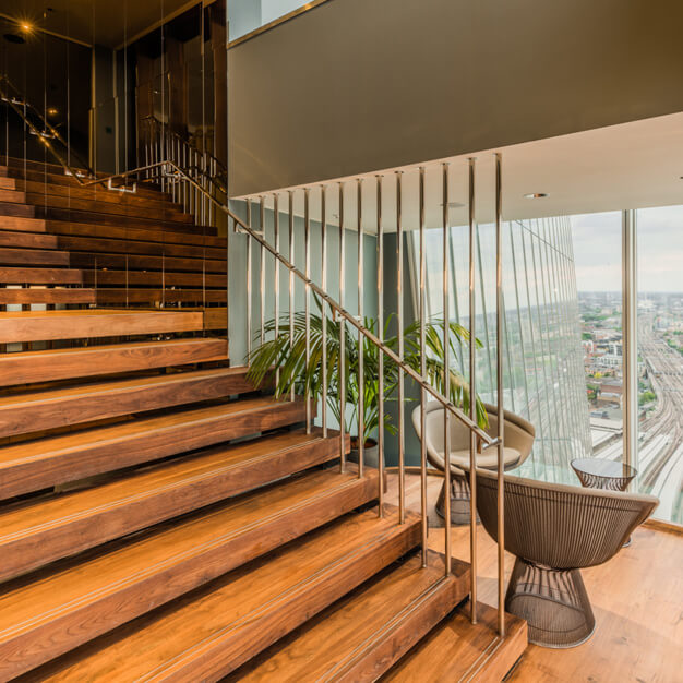 The hallway in London Bridge Street, FORA, London Bridge