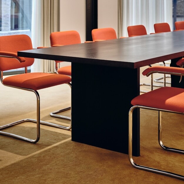 The meeting room at Dirty Lane, FORA in London Bridge