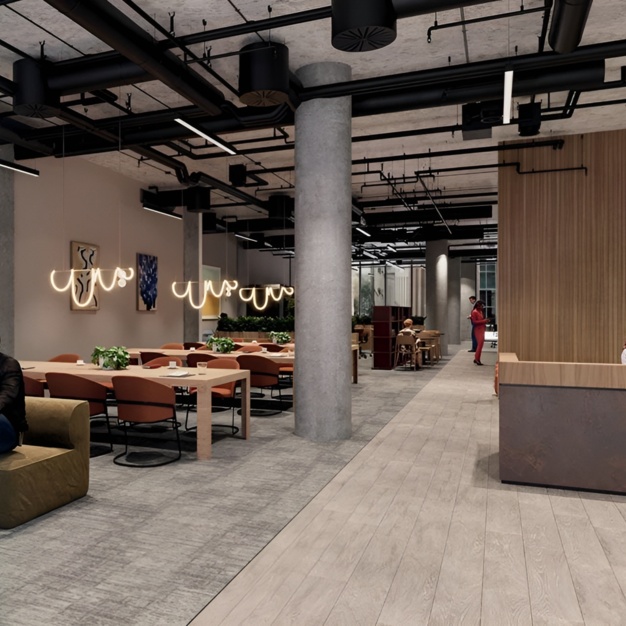 The reception at Emerson Street, Citibase in London Bridge