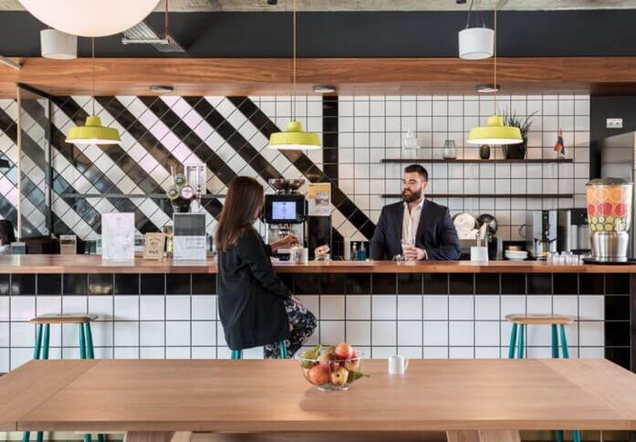 Kitchen area - Queen Street, WeWork (Mansion House)