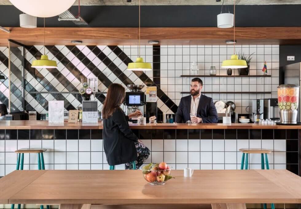 Kitchen area - Queen Street, WeWork (Mansion House)