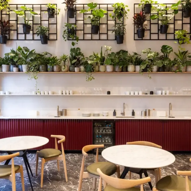 Breakout space for clients - Great Cumberland Place, X and Why Ltd in Marble Arch